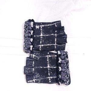 Chanel Fingerless Gloves